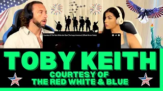 TOBY SINGING FROM THE HEART! First Time Hearing Toby Keith Courtesy Of The Red White & Blue Reaction