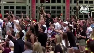 German Crowd Reaction to Muller Miss / England vs Germany Euro 2021