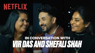 Vir Das & Shefali Shah get Candid AT THE EMMYS with Sumukhi Suresh | Netflix India