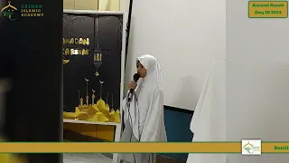 Naat Shareef Recitation On Annual Result Day at Zainab Islamic Academy