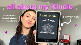 New Kindle Paperwhite review | is it worth it?💕📚 KU recs | 3 months later