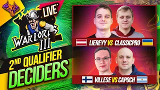 Liereyy vs ClassicPro | Capoch vs Villese WARLORDS  3 QUALIFIER TWO  DECIDERS