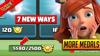 7 Ways to Get More Cwl Medals in Clash of Clans 2024 | Clan War League Medals