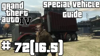 GTA IV: SPECIAL VEHICLE GUIDE - EC БАРДОВЫЙ FLATBED С ОТБЛЕСКОМ