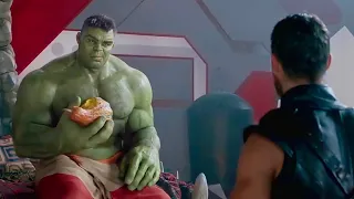 Hulk says ' Thor go Hulk stay ' | Argument with Hulk - Thor : Ragnarok