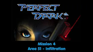 Perfect Dark - Mission 4 - Area 51 - Infiltration - 7 (Special Agent)