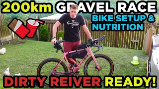 Bike Setup & Nutrition Strategy for a 200km Gravel Race | The Dirty Reiver 2023