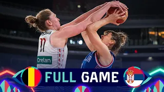 QUARTER-FINALS: Belgium v Serbia | Full Basketball Game | FIBA Women's EuroBasket 2023