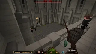 Harry Potter in Minecraft - Vanilla gameplay demonstration