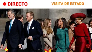 FELIPE y LETIZIA: GUILLERMO y MÁXIMA reciben a los REYES de ESPAÑA en PAÍSES BAJOS |