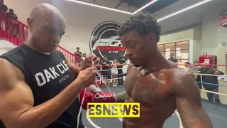 Errol Spence PromisesTo Turn Crawford into crawfish stew