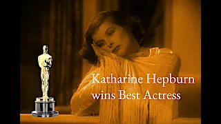 Katharine Hepburn wins her first Oscar over May Robson and Diana Wynyard