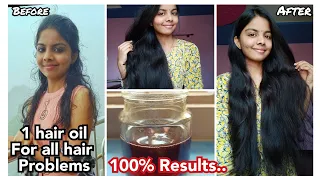 அடர்த்தியான நீளமான முடி வளர இந்த ஒரு என்னை போதும்|Hair oil for long Hair- Vembalam Pattai Hair oil