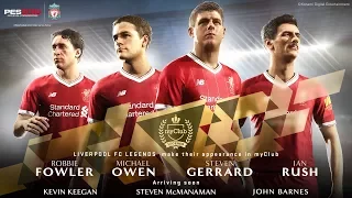 PES 2018 Liverpool FC Legends Trailer
