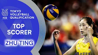 Oh my Goodness - Zhu Ting on fire! | Top Scorer | Women's Volleyball Olympic Qualification 2019