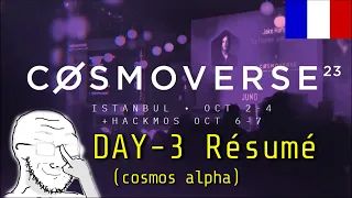 Cosmoverse Day-3: le COSMOS HUB rachète STRIDE ?!