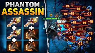 +200% Cleave Damage Phantom Assassin +3 Divines 🔥🔥🔥63 Kills | Dota 2 Gameplay