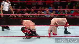 WWE Sami Zayn vs. Sheamus- Raw, Aug. 15, 2016