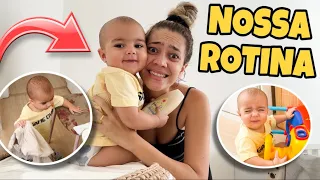 MINHA ROTINA SOZINHA COM MEU FILHO!! 👶🏻🥳🤗