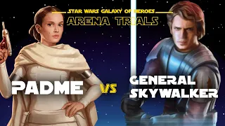 Padme vs General Skywalker - SWGOH