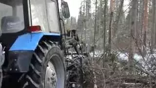 Тайфун Сибирь Трелёвка леса Красноярский край Ачинский район 3