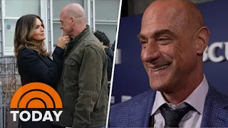 Chris Meloni Reveals Story Behind ‘Law & Order’ Set Pics With Mariska Hargitay