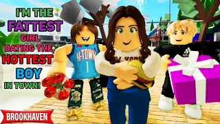 I’m The Fattest Girl Dating The Hottest Boy In Town!!| ROBLOX BROOKHAVEN 🏡RP (CoxoSparkle)