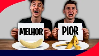 MELHOR OU PIOR PARTE DA COMIDA! - Desafio