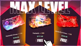 MAX CASE LEVEL ON THE SKINCLUB EVENT OPENING!