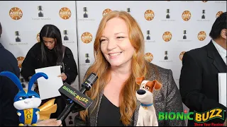 Tiffany Hillkurtz Secret Life of Pets 2 Editor at Annie Awards 2020