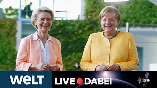 BRIEFING DER KANZLERIN: Abschied der "Kompromiss-Maschine" Merkel von der EU  | WELT Live dabei