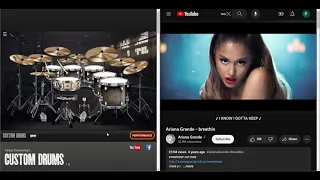 Ariana Grande - breathin | Virtual Drum Cover