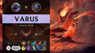 Varus Mid vs Tristana - KR Grandmaster Patch 14.10