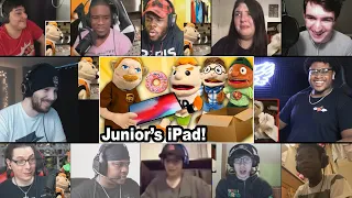 SML Movie: Junior's iPad [REACTION MASH-UP]#4