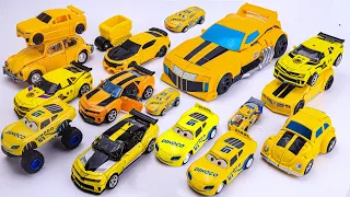 Full Yellow Transformers: Smash Bumble BEE Last Knight - Stop motion Mini Robot Tobot Rise of BEASTS