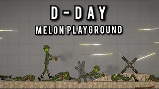 D-Day || Melon Playground || WW2