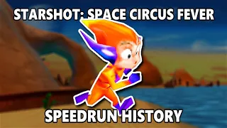 Starshot: Space Circus Fever Speedrunning History