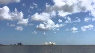 SpaceX CRS-7 launch (pre-breakup)