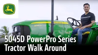 John Deere 5045D PowerPro Series Tractor Review, Features, and Walkaround