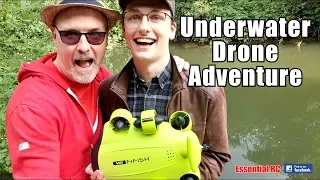 CRAYFISH HUNTING: QYSEA FIFISH V6 Underwater 4K DRONE