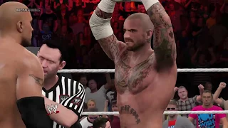 [PS4] - Claire - WWE2K15 - The Rock Vs CM Punk for the WWE Championship (RR2013)