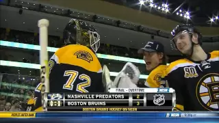 Brad Marchand dangles Fisher, beats Nashville in OT 1/2/14