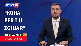 6 maj 2024 "Telefonatat e Teleshikuesve" në News24 - "Koha për t'u zgjuar" ne studio Klevin Muka