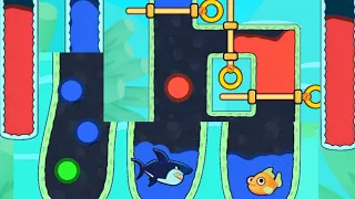 Save The Fish / pull the pin level 3387 - 3398 Pull the pin mobile game android game Puzzle game