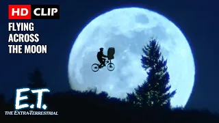 E.T. THE EXTRA-TERRESTRIAL (1982) | Flying across the moon