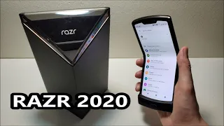 Motorola RAZR 2020 Unboxing! & Hands On Vs Galaxy Fold & Others!