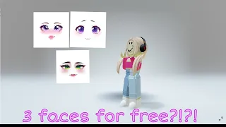 3 faces for free?!?!