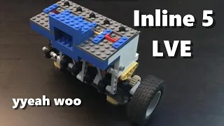 5 Cylinder LEGO Vacuum Engine (World's First?)