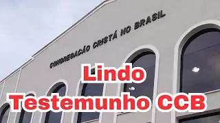 CCB Os Testemunhos mais emocionante que eu já ouvi 😭