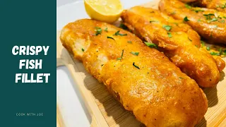 The 5 min CRISPY FISH FILLET recipe